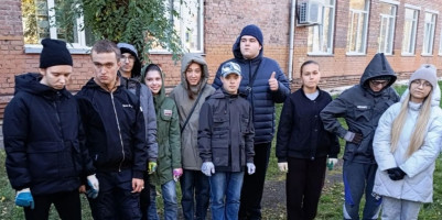 Обучающиеся колледжа приняли участие в акции "Сад памяти"